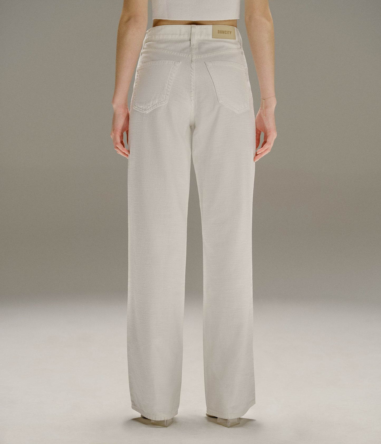 JOAN - FULL WIDE LEG - WHITE RABBIT